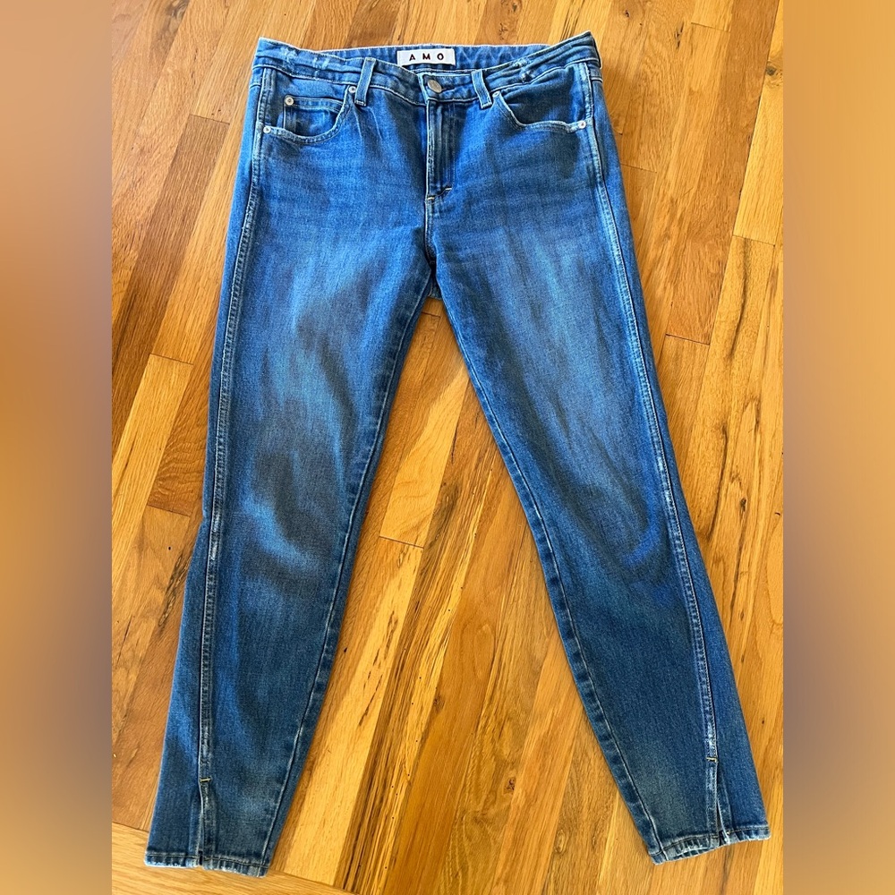AMO Twist Jean Size 30 in Mariner